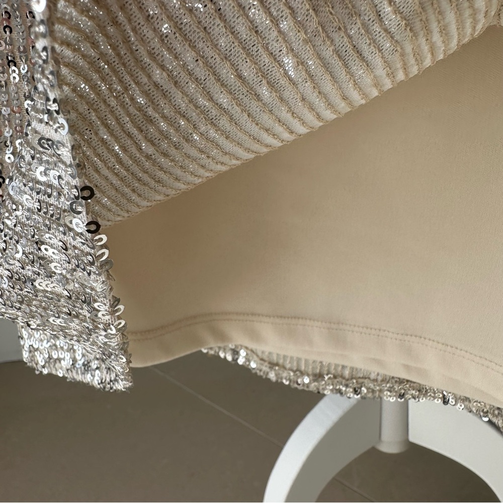 CeCe Silver Sequin Dress - Picture 7 of 7